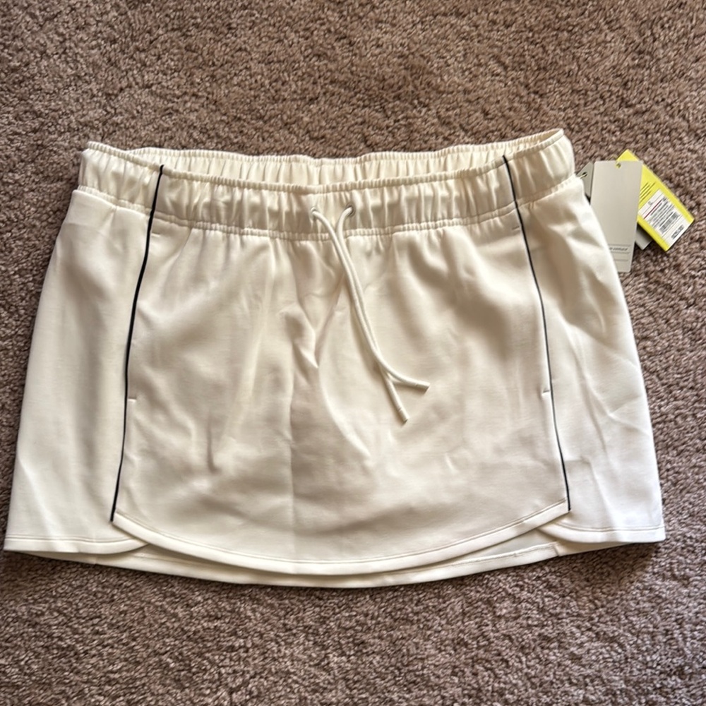 All in Motion Cream Skirt